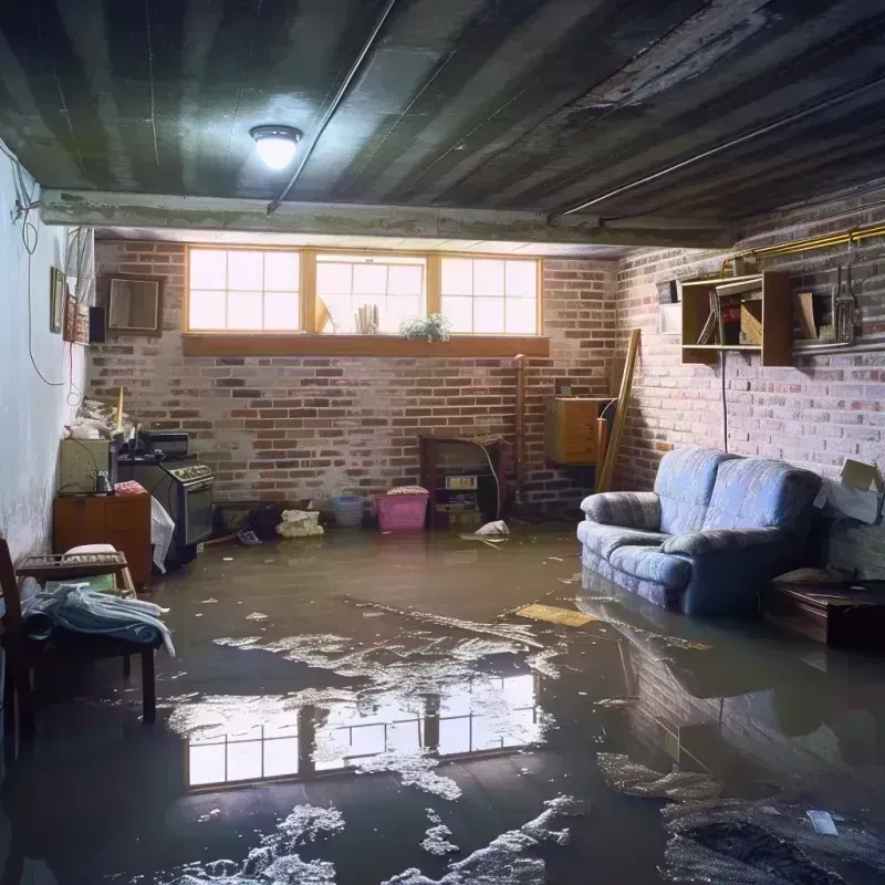 Flooded Basement Cleanup in Bourne, MA